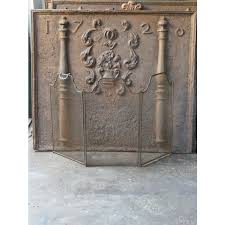 Rustic Antique Fireplace Screen P0913