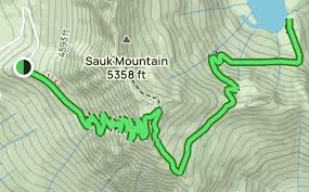sauk lake trail washington 119