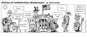 articles of confederation weaknesses