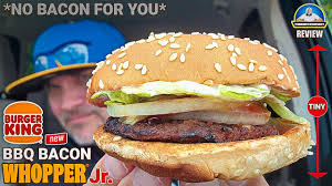 burger king bbq bacon whopper jr