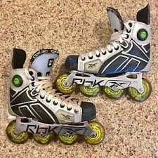 Details About Reebok Pump Inline Hockey Skates Roller Junior 6k Skate Size 4 5 Shoe Size 6
