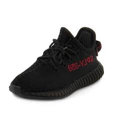 Adidas Baby Boys Yeezy Boost 350 V2 Infant Black Black Red