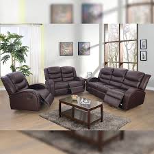 Leather Straight Sectional Sofa