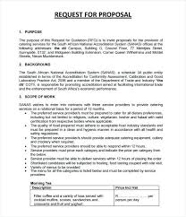 Service Proposal Template Word Catering Proposal Template