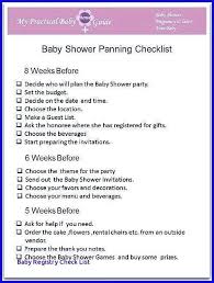 Bridal Shower Planning Checklist Baby Budget Template Monster Excel