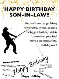birthday wishes for son in law