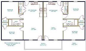 Two Bedroom Duplexes Duplex Floor