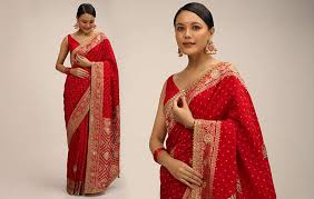 red sarees in indian weddings a symbol