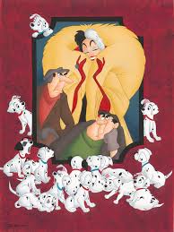 101 Dalmatians Walt Disney Fine Art Don "Ducky" Williams Signed Limite – Charles Scott Gallery