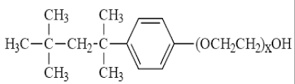 chemical structure of triton x 100