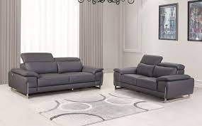 Taranto Italian Leather Modern Sofa