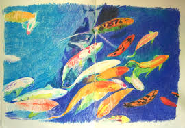 3d koi fish pencil drawing year of clean water. Life S A Koi Pond Aletha Kuschan S Weblog