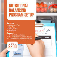 nutritional balancing program setup
