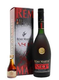 remy martin vsop with 1738 miniature