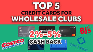5 best credit cards for whole clubs