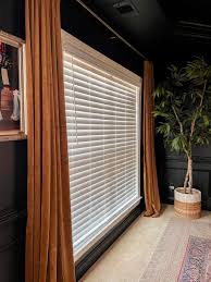 cut to width blinds installation with