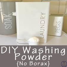 diy washing powder no borax simple