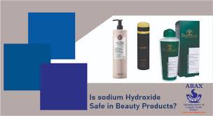 caustic soda in cosmetics is it safe in