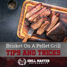 cooking brisket on a pellet grill 101