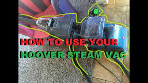 hoover steam vac and review
