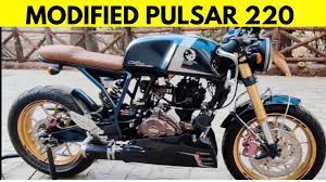 pulsar modified caferacer by rocky