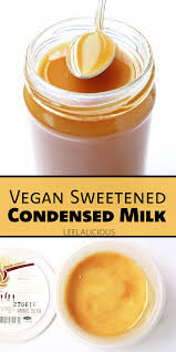 vegan condensed milk recipe dairy