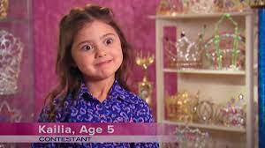 Toddlers and Tiaras star Kailia Posey ...