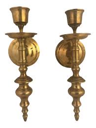 Vintage Brass Wall Mounted Sconce