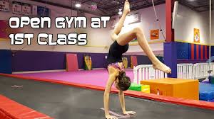 Open Gym At 1st Class Gymnastics With Via Bethany G Youtube