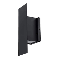 Monteaux Lighting Novus Integrated Led Black Led Indoor Wall Sconce Light Fixture With Up And Down Light C6720 Bk