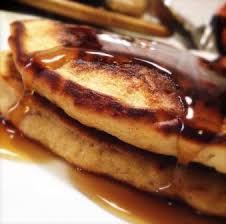 applesauce pancakes with yacon syrup