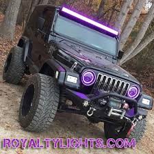 Color Changing Straight Light Bars Royalty Lights