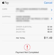 fix payment not completed error