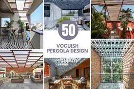 50 voguish pergola design ideas for a