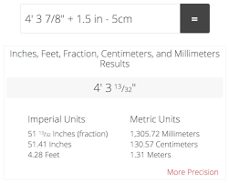 feet and inches calculator add or