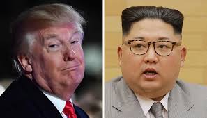 Image result for Trump and Kim Jong Un fell in love, caricatures