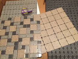 another random block mosaic floor tile