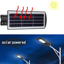 Us 31 38 52 Off 20w All In One Solar Powered Lamp Solar Panel Lighting Light Control Pir Motion Sensor Waterproof For Outdoor Street Light In