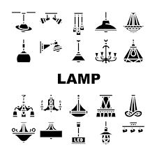Lamp Ceiling Light Interior Home Icons