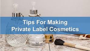 launch a private label cosmetics line