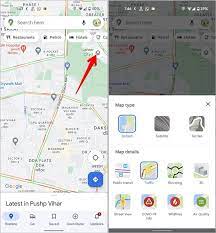 symbols mean in google maps