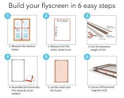 How to build window screens youtube window screens. Diy Magnetic Fly Screen Easy To Install Free Denmark Delivery