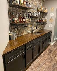 Modern Basement Bar Ideas