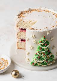 simple christmas cake ideas style sweet