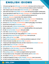 In the middle ages, when it is believed to have originated in the late 16th century and is of english decent. 1500 English Idioms From A Z With Useful Examples 7esl