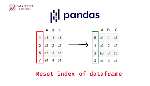 reset index in pandas with exles