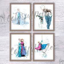 Frozen Wand Decor Elsa Poster