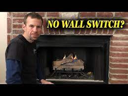 Gas Fireplace Without Wall Switch