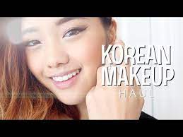 korean makeup haul you