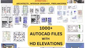 1000 autocad floor plans dwg files